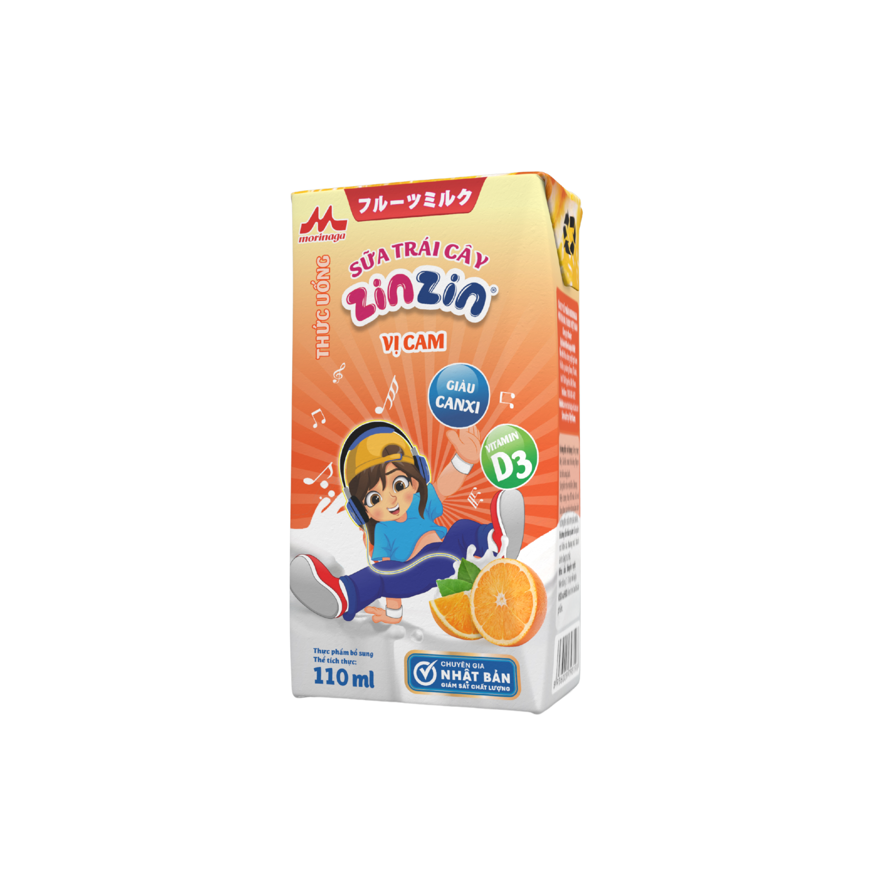 ZINZIN JUICE MILK DRINK 110 ML