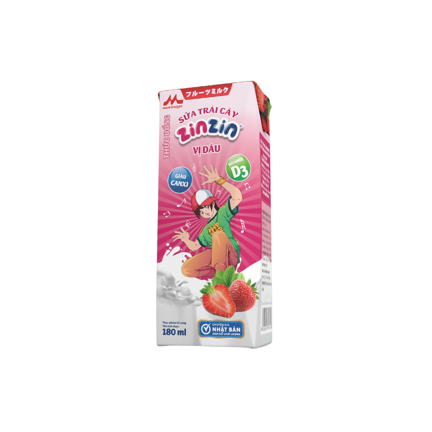 ZINZIN JUICE MILK DRINK 180 ML
