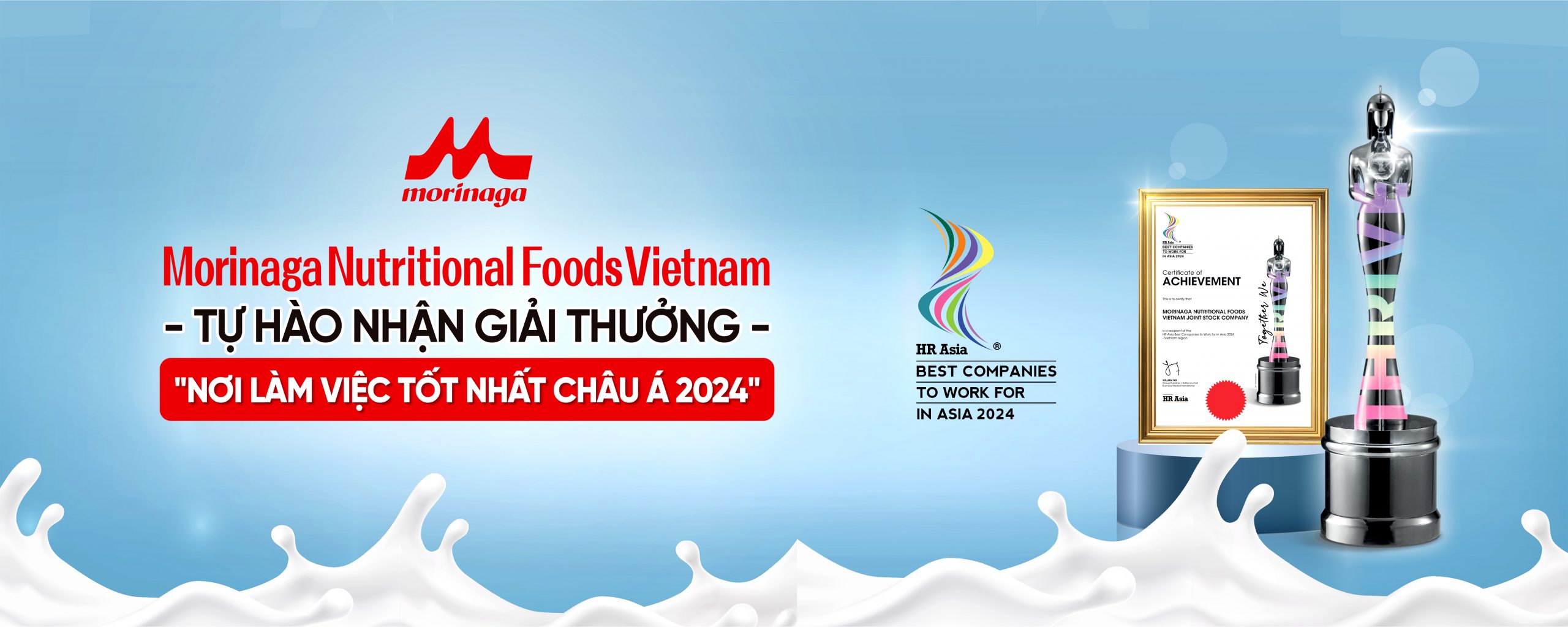 MNFV – TỰ HÀO NHẬN GIẢI THƯỞNG “NƠI LÀM VIỆC TỐT NHẤT CHÂU Á 2024”