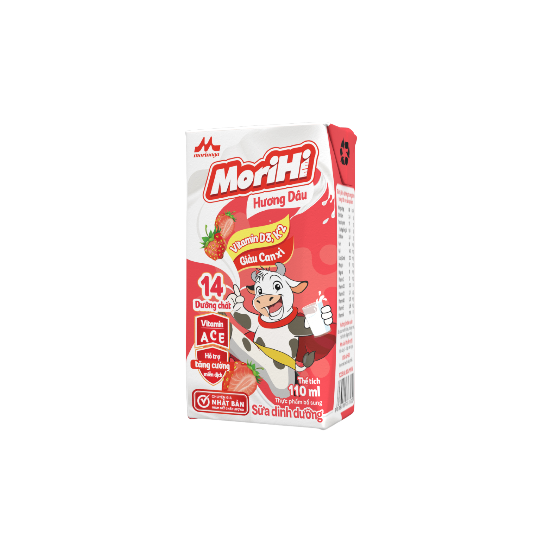 SỮA DINH DƯỠNG MORIHI – HƯƠNG DÂU