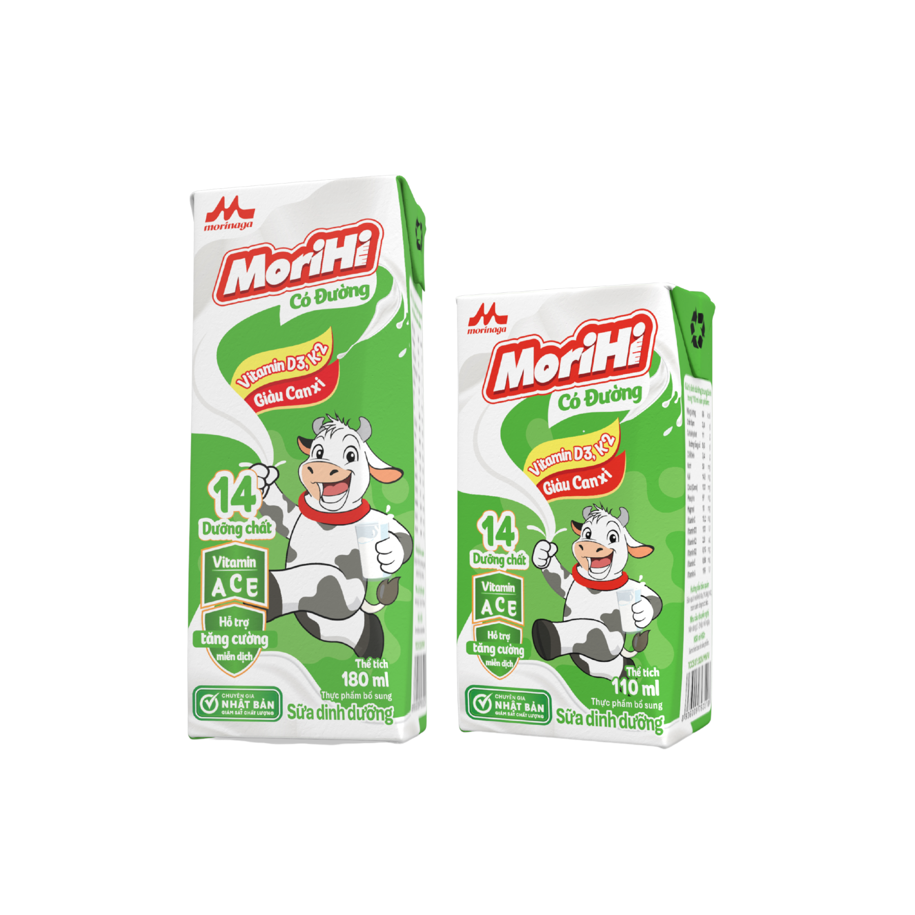 SỮA DINH DƯỠNG MORIHI – CÓ ĐƯỜNG